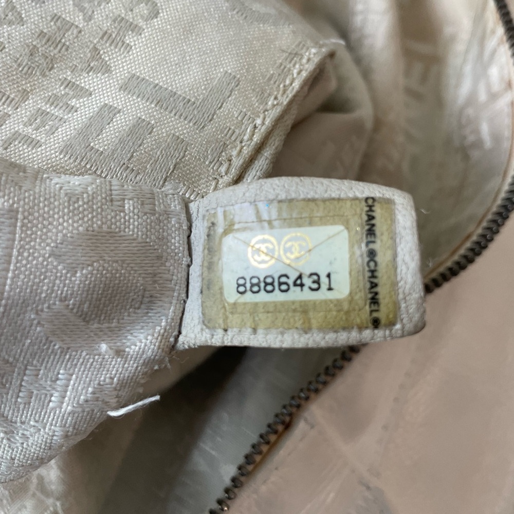Chanel White Small Tote with COA - Picture 13 of 16
